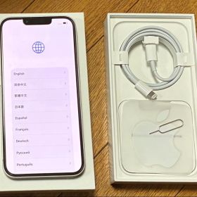 Apple iPhone13 128GB White ➕置き型充電