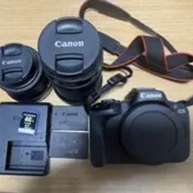 キャノン EOS R50 ダブルズームキット ブラック ミラーレス一眼