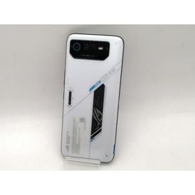 【中古】ASUS 国内版 【SIMフリー】 ROG Phone 6 ストームホワイト 16GB 512GB ROG6-WH16R512【OSU301】保証期間１ヶ月【ランクC】