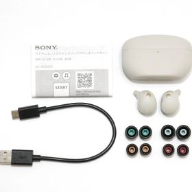 中古ソニー ワイヤレスノイズキャンセリングステレオヘッドセット WF-1000XM5-SC wf-1000xm5-sc プラチナシルバー 【可(C)】