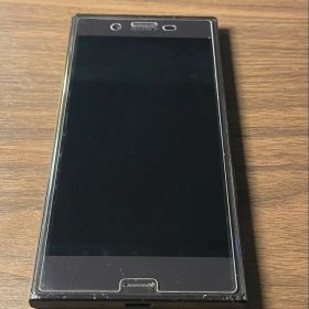 au SONY Xperia スマホ SOV34 ブラック 中古 判定○