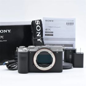 SONY ソニー α7C ボディ シルバー ILCE-7C S ミラーレス一眼レフカメラ【中古】
