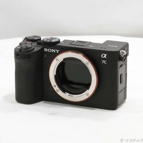 〔中古〕SONY(ソニー) α7C II ボディ ブラック ILCE-7CM2〔262-ud〕