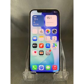 中古品 国内版 SIMフリー iPhone12 Pro 128GB ホワイト色(スマートフォン本体)