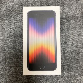 Apple iPhone SE 第3世代 2022 本体 ブラック 64GB