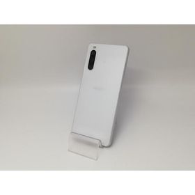 【中古】SONY au 【SIMフリー】 Xperia 10 IV ホワイト 6GB 128GB SOG07【福岡天神】保証期間１ヶ月【ランクC】