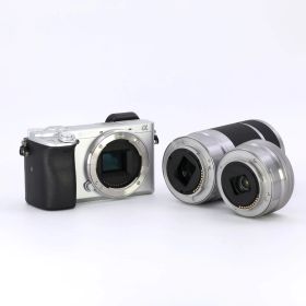 【動作確認済】Sony (ソニー) α6400 ILCE-6400Y ダブルズームレンズキット [シルバー] _GP00011967