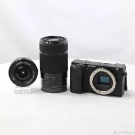 ソフマップ 〔中古品〕 α6400 ILCE-6400Y ダブルズームレンズキット ブラック【276】