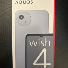 【新品未使用】AQUOS wish4 64GB SH-M27ブルー