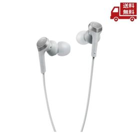☆ audio-technica オーディオテクニカ USB Type-C用イヤホン ATH-CKS330C WH ホワイト 有線 カナル型 高品質マイク内蔵 送料無料