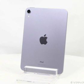 【中古】Apple(アップル) iPad mini 第6世代 256GB パープル MK7X3J／A Wi-Fi 【251-ud】