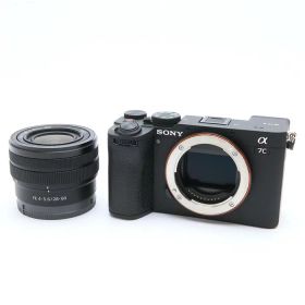 【中古】 《美品》 SONY α7C II ズームレンズキット ILCE-7CM2L B ブラック 【アイピースラバー部部品交換/各部点検済】 [ デジタルカメラ ]