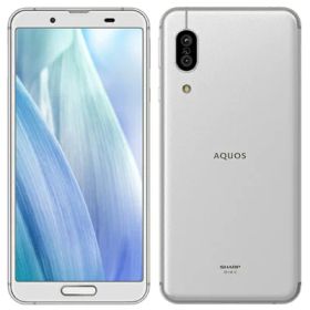AQUOS sense3 SH-M12 シルバーホワイト【OCN版SIMフリー】 SHARP 当社3ヶ月間保証 中古 イオシス
