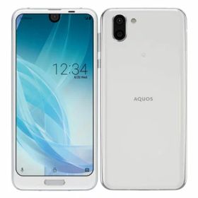 【SIMロック解除済】SoftBank AQUOS R2 706SH Platinum White SHARP 当社3ヶ月間保証 中古 イオシス