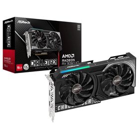 [14日間保証付き] グラフィックボード ASRock Radeon RX 9060 XT Challenger 16GB OC [RX9060XT CL 16GO] (メーカー整備品) グラフィックボード
