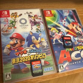 マリオ＆ソニック東京2020オリンピック マリオテニスエース 2本まとめ売り