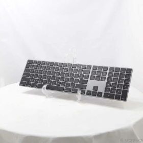 【中古】Apple(アップル) Magic Keyboard テンキー付 US配列 スペースグレイ MRMH2LL／A 【349-ud】