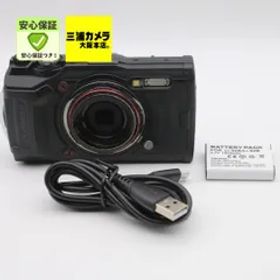 【美品】 OLYMPUS Tough TG-6 ブラック 1200万画素 CMOS F2.0 15m 防水 100kgf耐荷重 GPS 内蔵Wi-Fi コンパクトデジタルカメラ #0560213