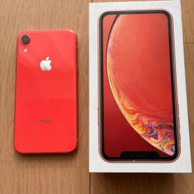 お値下げ☆iPhone XR64GB コーラル SIMロック解除済み 箱有