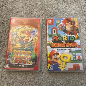 switchソフト ペーパーマリオRPG&マリオvsドンキーコング 2枚(家庭用ゲームソフト)