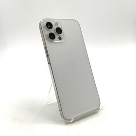 アップル(Apple)の【全額返金保証】【最速発送】Apple iPhone iPhone 12 Pro Max 128GB ホワイト docomo 動作確認済(スマートフォン本体)