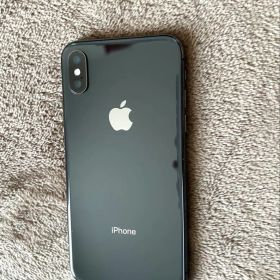 【美品】Apple iPhone X 256Gスペースグレー 本体