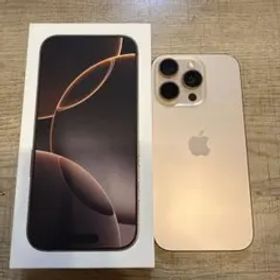 極美品iPhone16PRO Apple 128GB SIMフリー フィルム付き