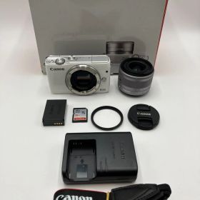 【返品保証・動作確認済】Canon EOS M10 EF-M15-45mm IS STM レンズキット 美品