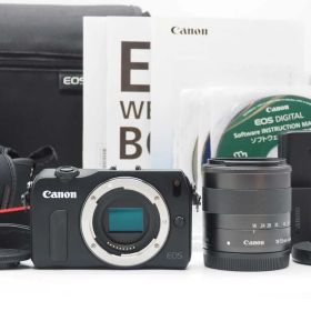 キャノン Canon EOS M Digital Camera Black 18-55mm Lens 元箱 [新品同様] #Z5908A