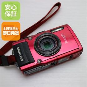 オリンパス(OLYMPUS)の良品中古 TG-4 レッド M444(コンパクトデジタルカメラ)
