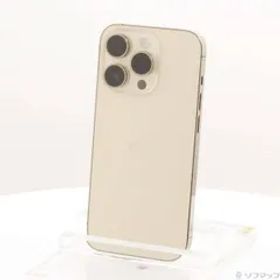 ソフマップ 〔中古品〕 iPhone14 Pro 128GB ゴールド MQ073J／A SIMフリー【377】