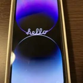 Apple iPhone14 Pro ディープパープル 128GB 83%