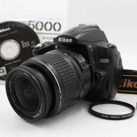 ＜＜保護フィルター付き！！＞＞【良品】NIKON ニコン デジタル一眼レフカメラ D5000 レンズキット D5000LK #LE2026335