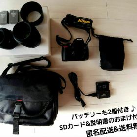 Nikon D5000ダブルズームキット デジタル一眼レフ 収納バッグ