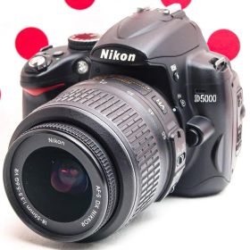 ニコン Nikon D5000❤スマホ転送OK❤動画撮影・自撮り可❤ダブルレンズ