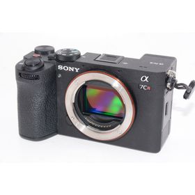 【ほぼ新品】ソニー/ミラーレス一眼カメラ α7CR ボディ ブラック/ILCE-7CR B(ミラーレス一眼)