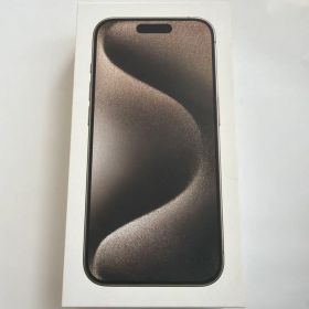 SIMフリー iPhone15Pro ナチュラルチタニウム 256GB