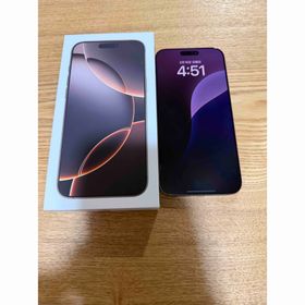 アイフォーン(iPhone)のiphone 16 Pro Max 256GB デザートチタニウム(スマートフォン本体)