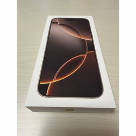アップル(Apple)のiPhone16 Pro Max 256GB デザートチタニウム(スマートフォン本体)
