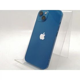 【中古】Apple docomo 【SIMフリー】 iPhone 13 128GB ブルー MLNG3J/A【津田沼】保証期間1ヶ月【ランクC】