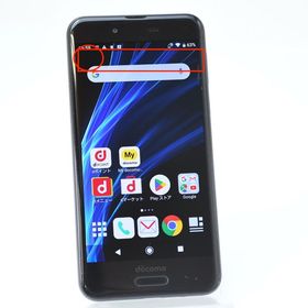【ジャンク＊電池良好】docomo SIMフリー AQUOS sense SH-01K ブラック