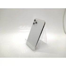 【中古】Apple au 【SIMロック解除済み】 iPhone 11 Pro 512GB シルバー MWCE2J/A【秋葉本店】保証期間1ヶ月【ランクB】