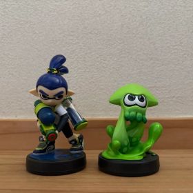 amiibo アミーボ アミーボ ブルーボーイ キャラクター イカ
