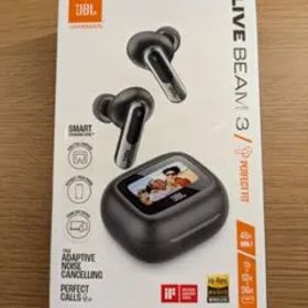 【超美品】JBL LIVE BEAM 3 ワイヤレスイヤホン