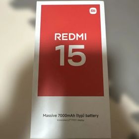 新品未開封 Xiaomi Redmi 15 6GB/128GB