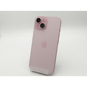 【中古】Apple 国内版 【SIMフリー】 iPhone 15 128GB ピンク MTMJ3J/A【大須2】保証期間１ヶ月【ランクA】
