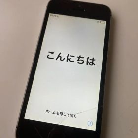 Apple iPhone SE スペースグレー 64GB 本体