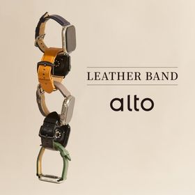 アップルウォッチ バンド 革 レザー ベルト 調節可 Apple Watch 11 10 9 AppleWatch SE3 SE2 SE 38 40 41 42 mm 他 アップル ウォッチ 対応 Alto Leather Band