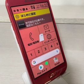 ドコモ らくらくスマートフォン F-42A ピンク