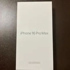 【未開封】iPhone 16 Pro Max 256GB Apple整備済製品